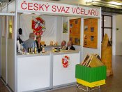 stánek Českého svazu včelařů v pavilonu H
